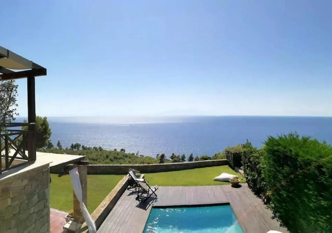 시비리 Efi'S House Sea View Elani 빌라 그리스